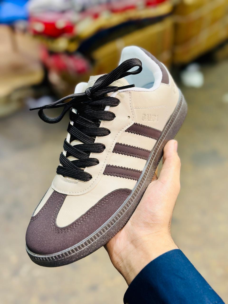AD SAMBA/OG/CREAM WHITE/BROWN