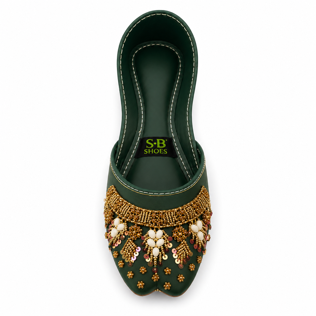 ORNATE GREEN KHUSSAY